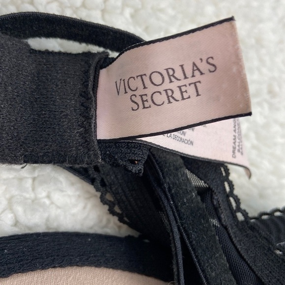 Victoria’s Secret Dream Angels Balconet Push-Up Bra Underwire Lift Lining Sz 34C - Picture 7 of 9